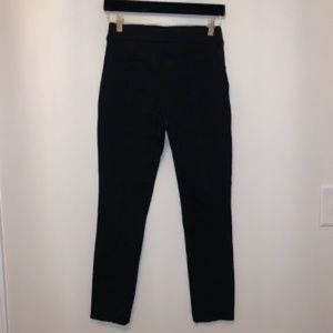 SPANX® The Perfect Black Pant - Back Seam Skinny Pants in medium petite